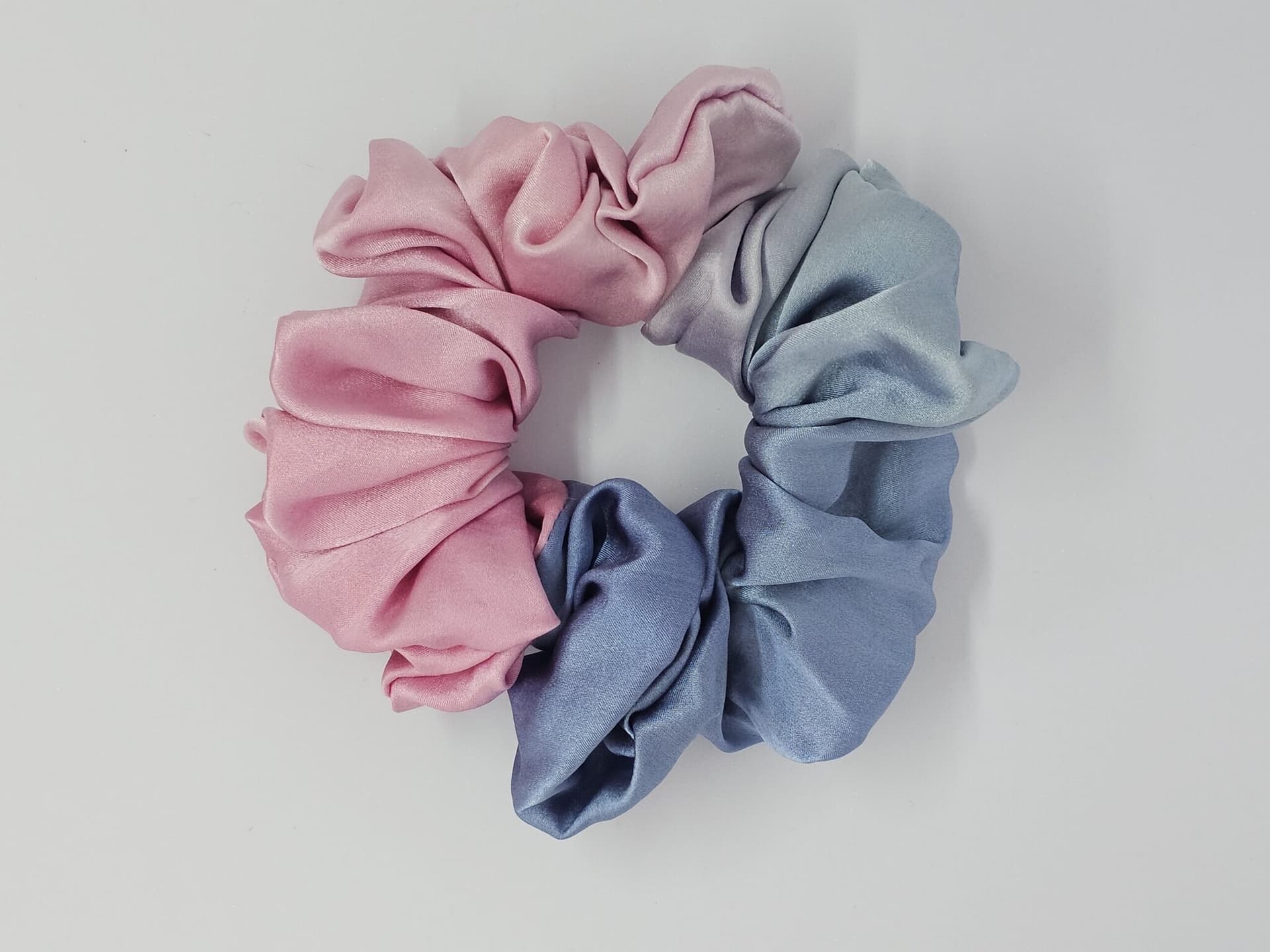 Pure Silk Bubblegum Scrunchie