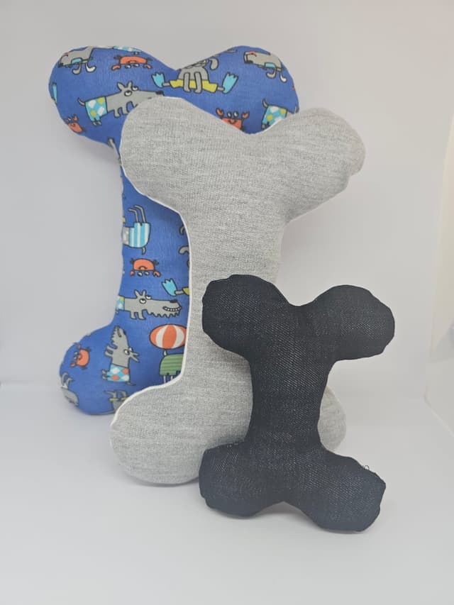 Medium Bone Plush Toy 4
