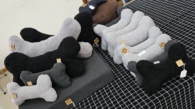 Medium Bone Plush Toy 2