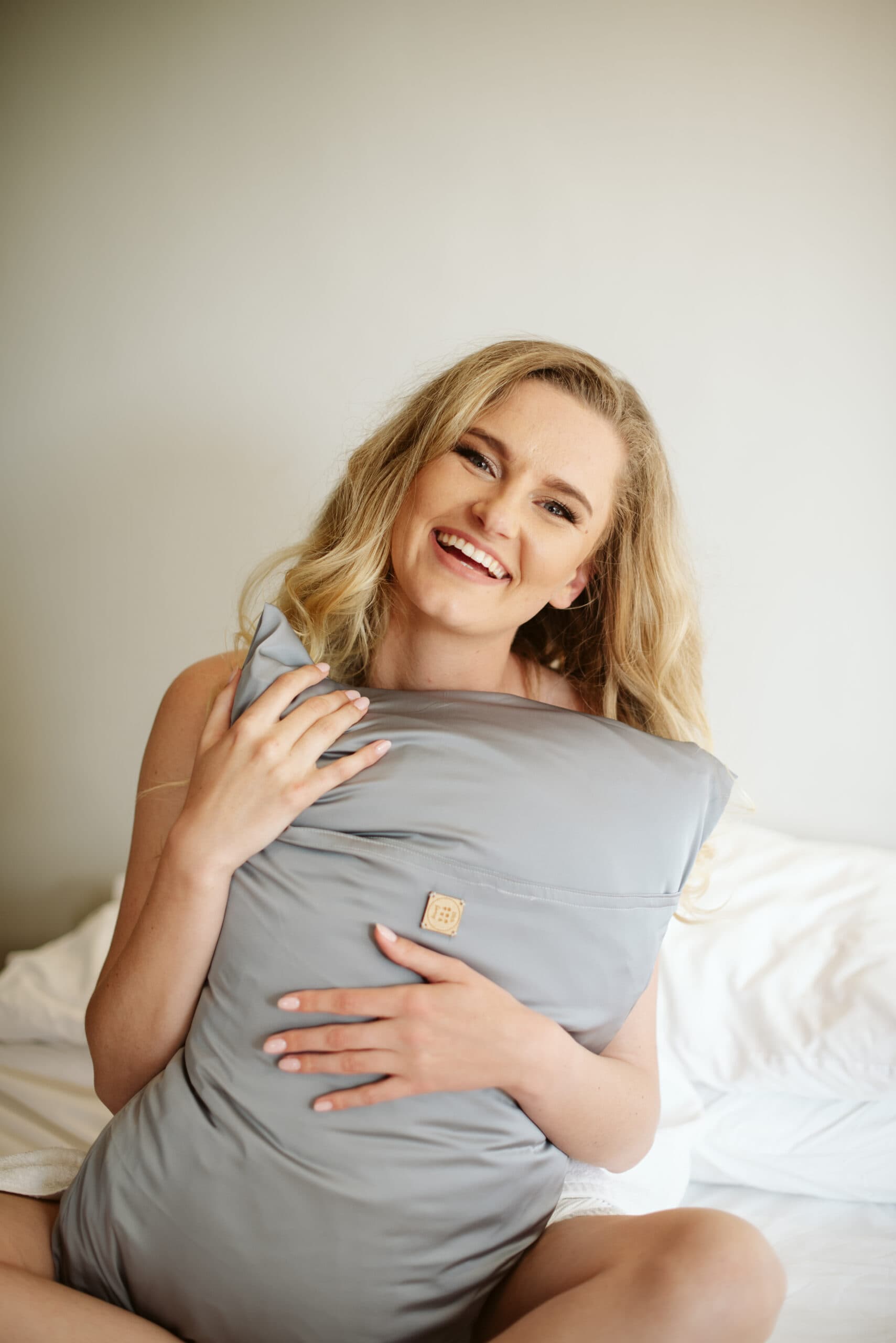 Pure Silk Pillowcase Gray