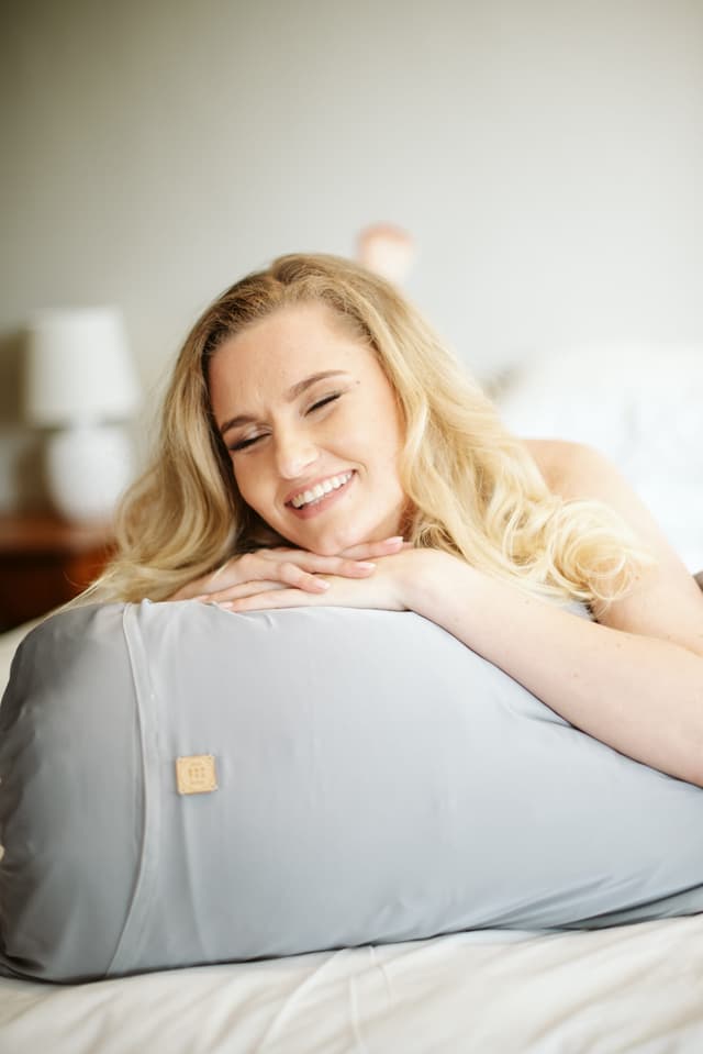 Pure Silk Pillowcase Gray 3