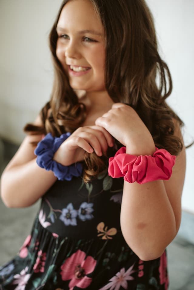Zero Waste Scrunchie Soft Pink 4