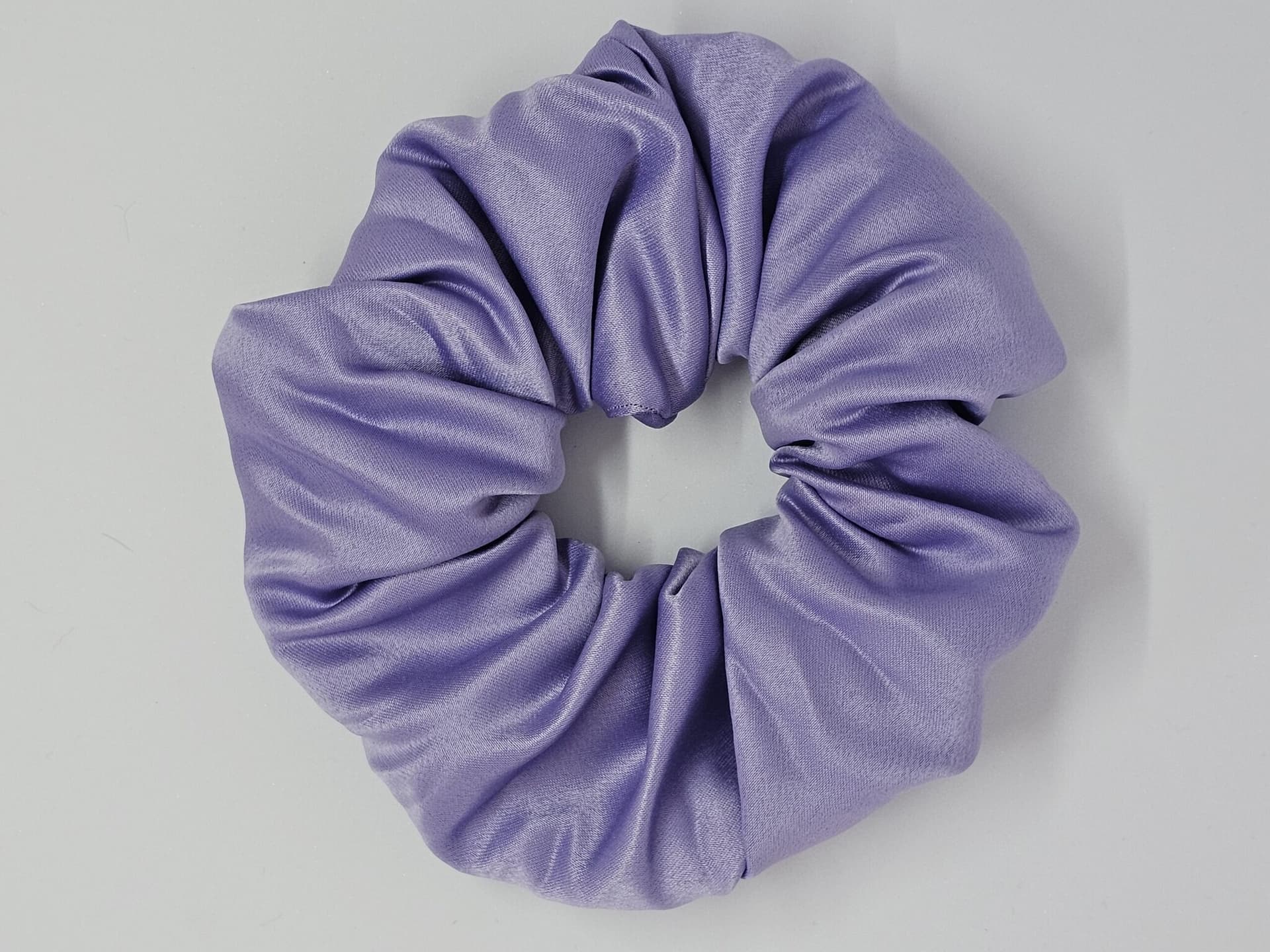 Silk Satin Scrunchie Lavender