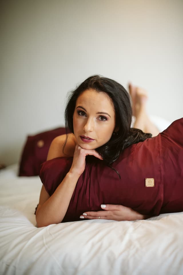 Silk Satin Pillowcases - Red 5