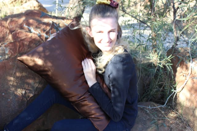 Silk Satin Pillowcases - Bronzy Brown 3