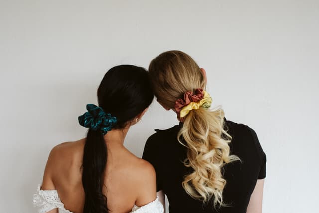 Pure Silk Earth Scrunchie 2