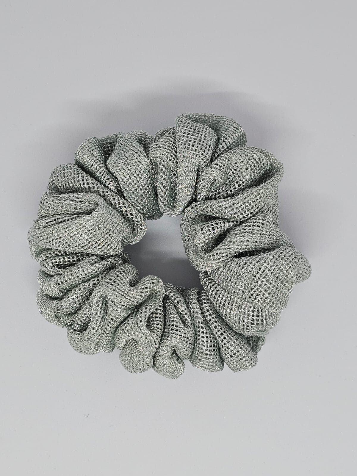 Zero Waste Scrunchie Silver