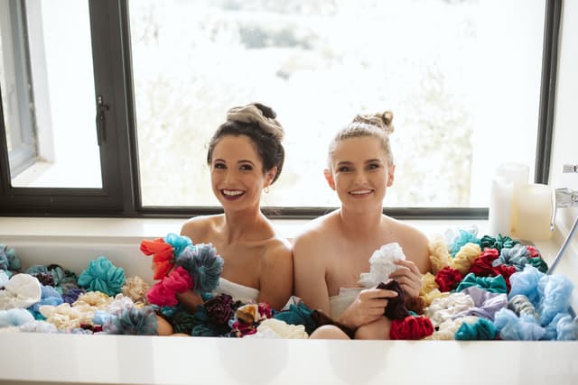 Zero Waste Scrunchie Dry that hair 3