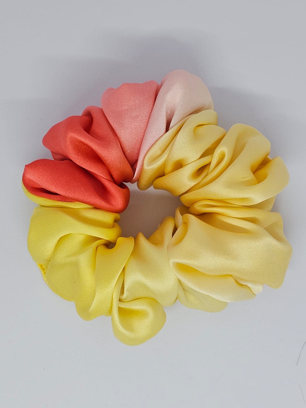 Pure Silk Sunset Scrunchie