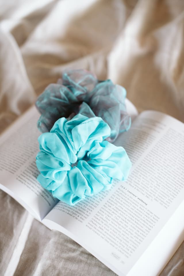 Zero Waste Scrunchie Dual Tone 6