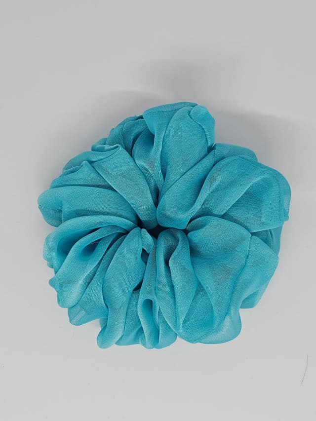 Zero Waste Scrunchie Pastel Turquoise 1