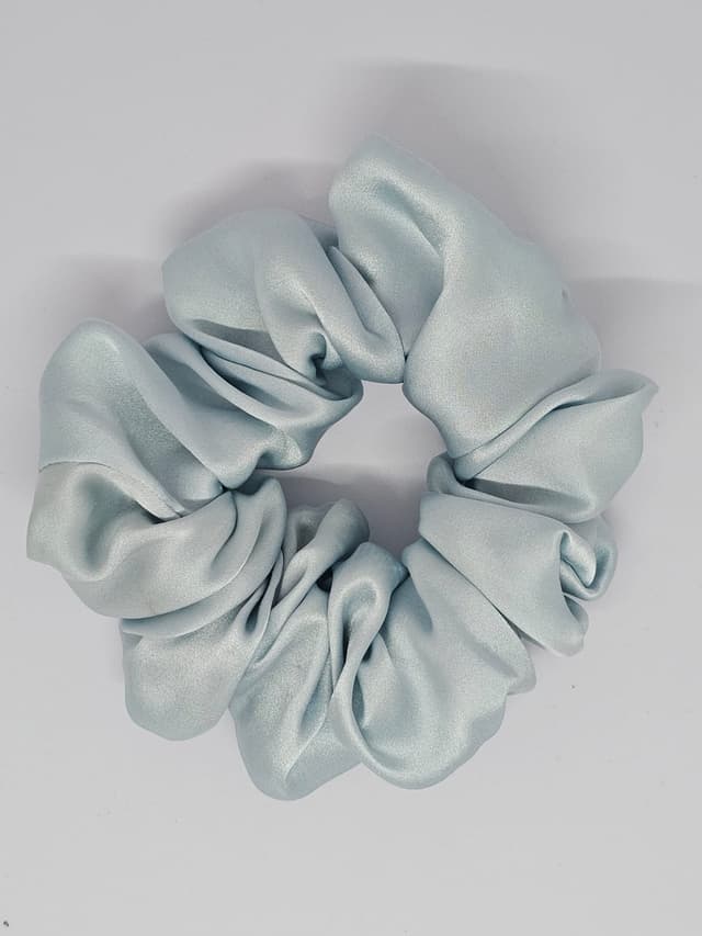 Pure Silk Ice Queen Scrunchie 1