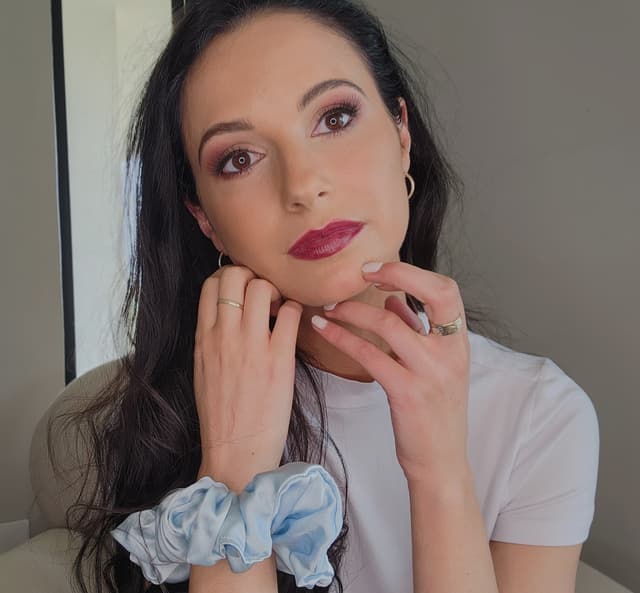 Pure Silk Ice Queen Scrunchie 2