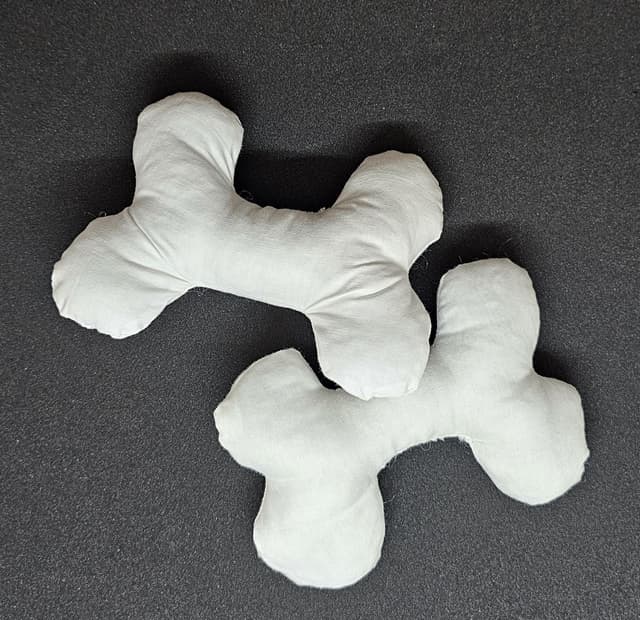 X Small Bone Plush Toy 1