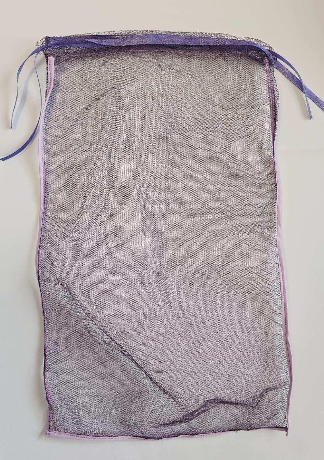 Mesh Drawstring Bag Lavender