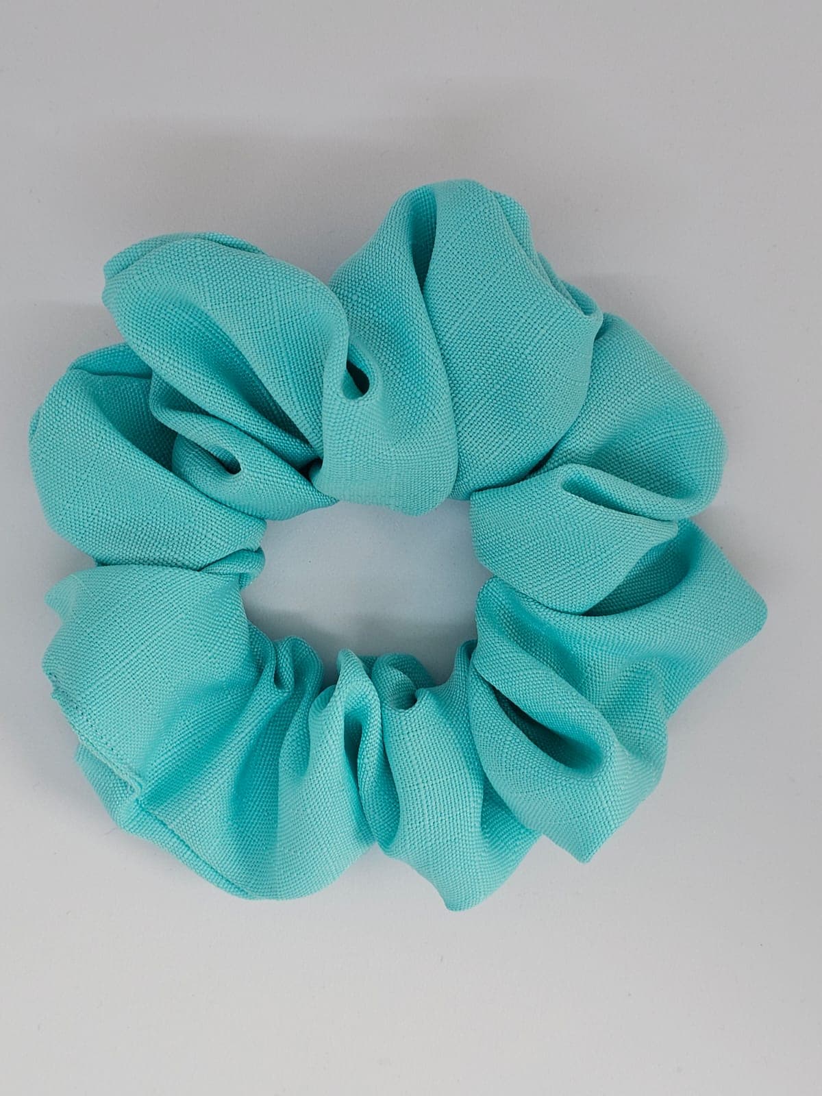 Cotton Scrunchie Soft Blue