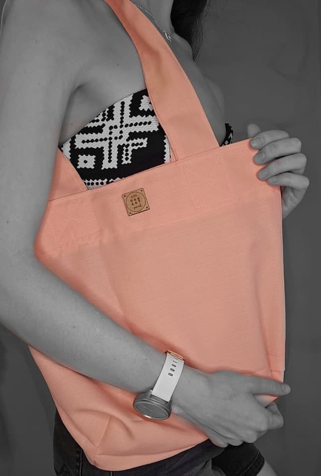 Peachy Tote Bag 2