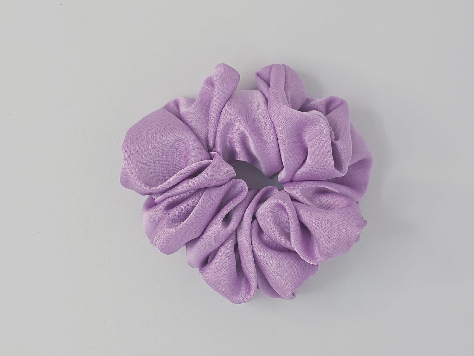 Pure Silk Lilac Scrunchie
