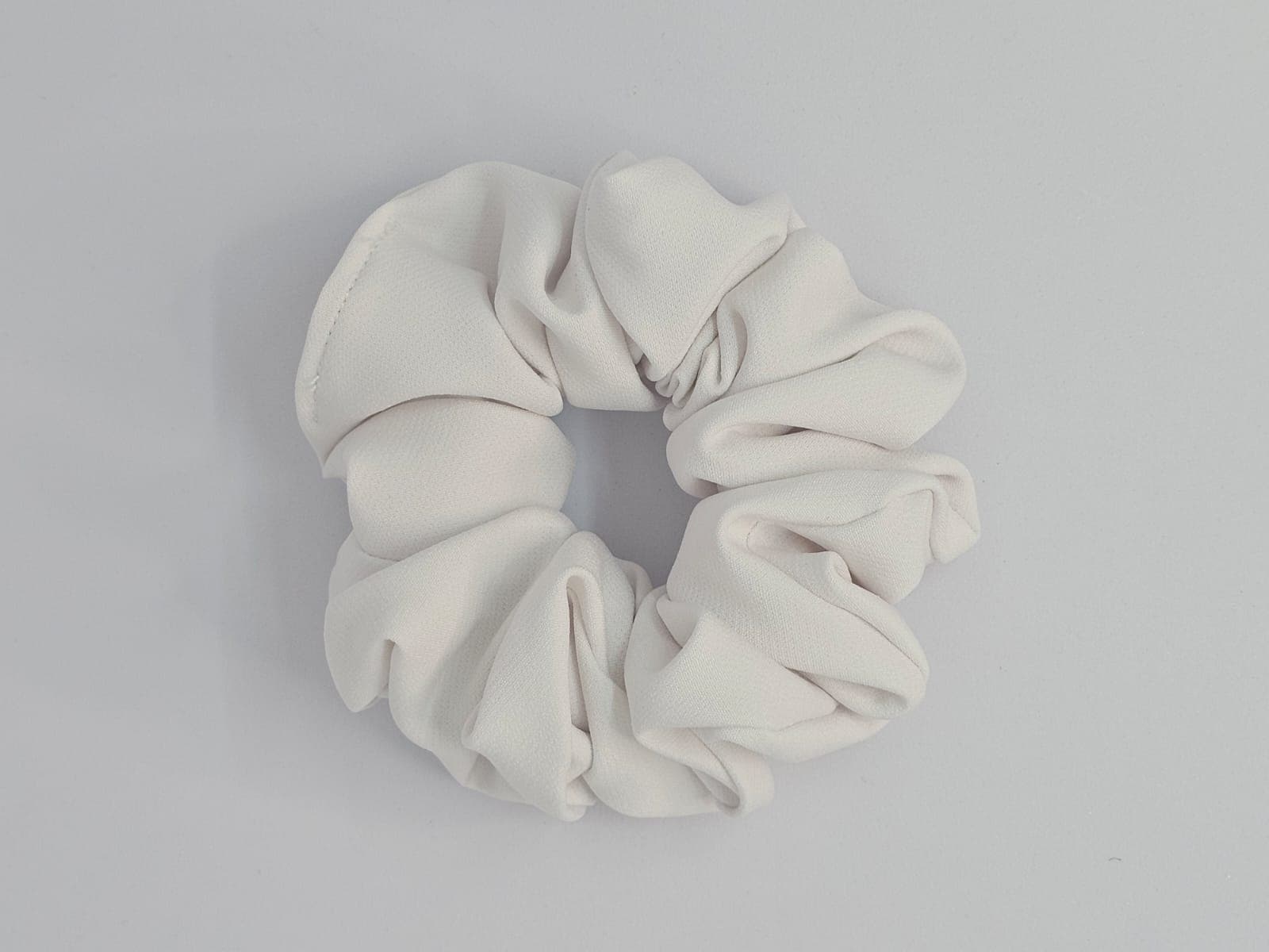 Zero Waste Scrunchie White