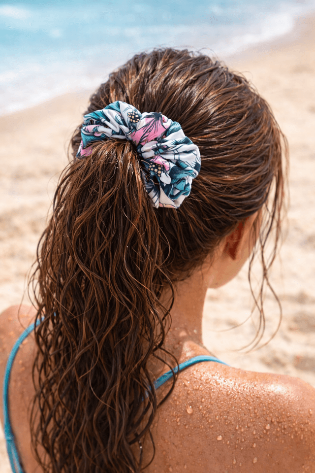 Swim Scrunchie Tropical Paradise 2