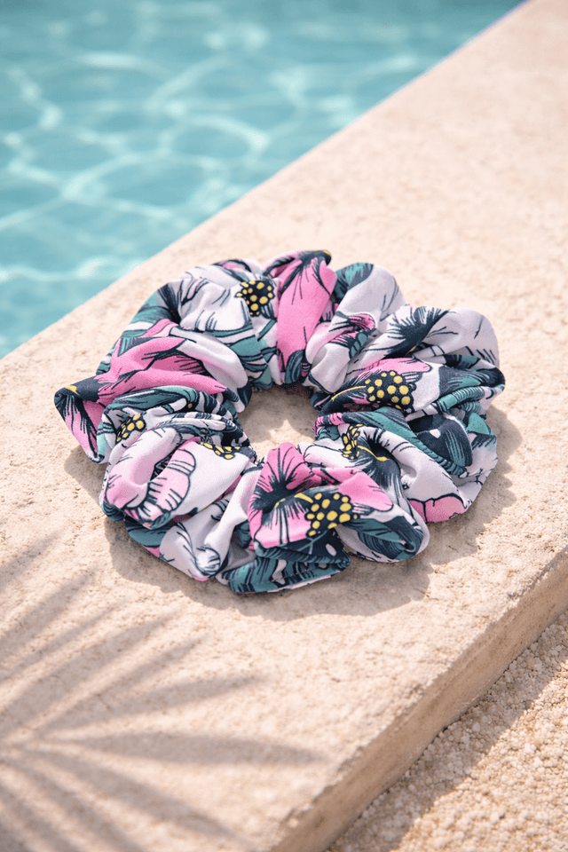 Swim Scrunchie Tropical Paradise 3