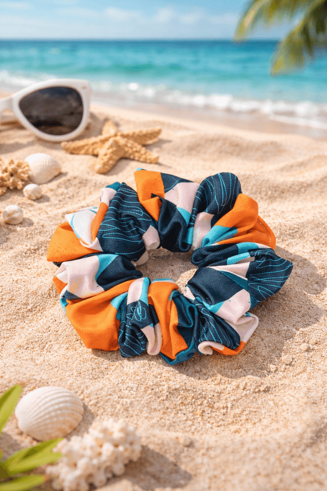 Swim Scrunchie Citrus Summer 4