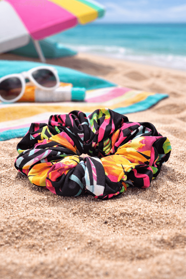 Swim Scrunchie Tropical Punch 2