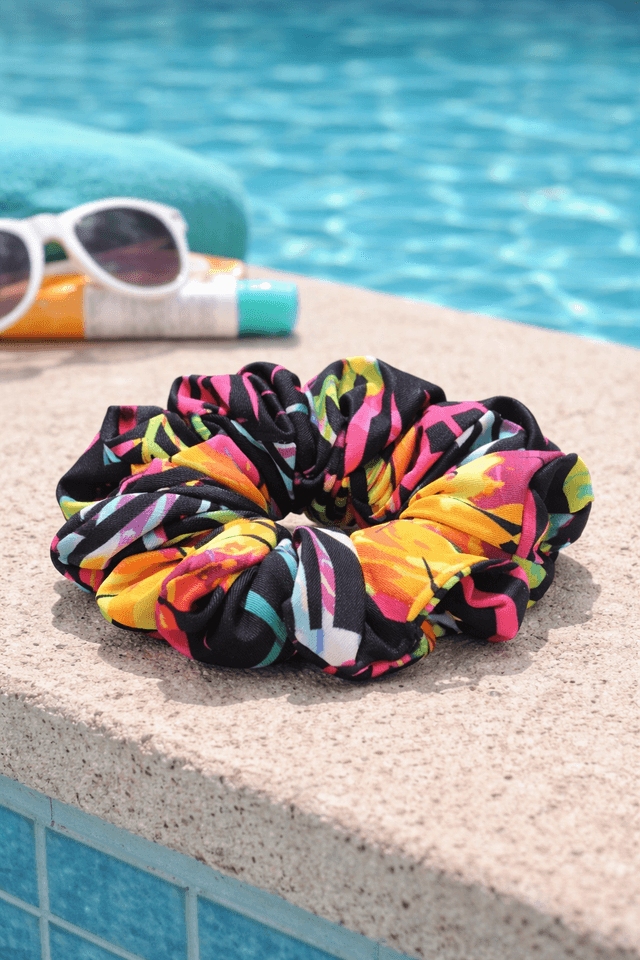 Swim Scrunchie Tropical Punch 4