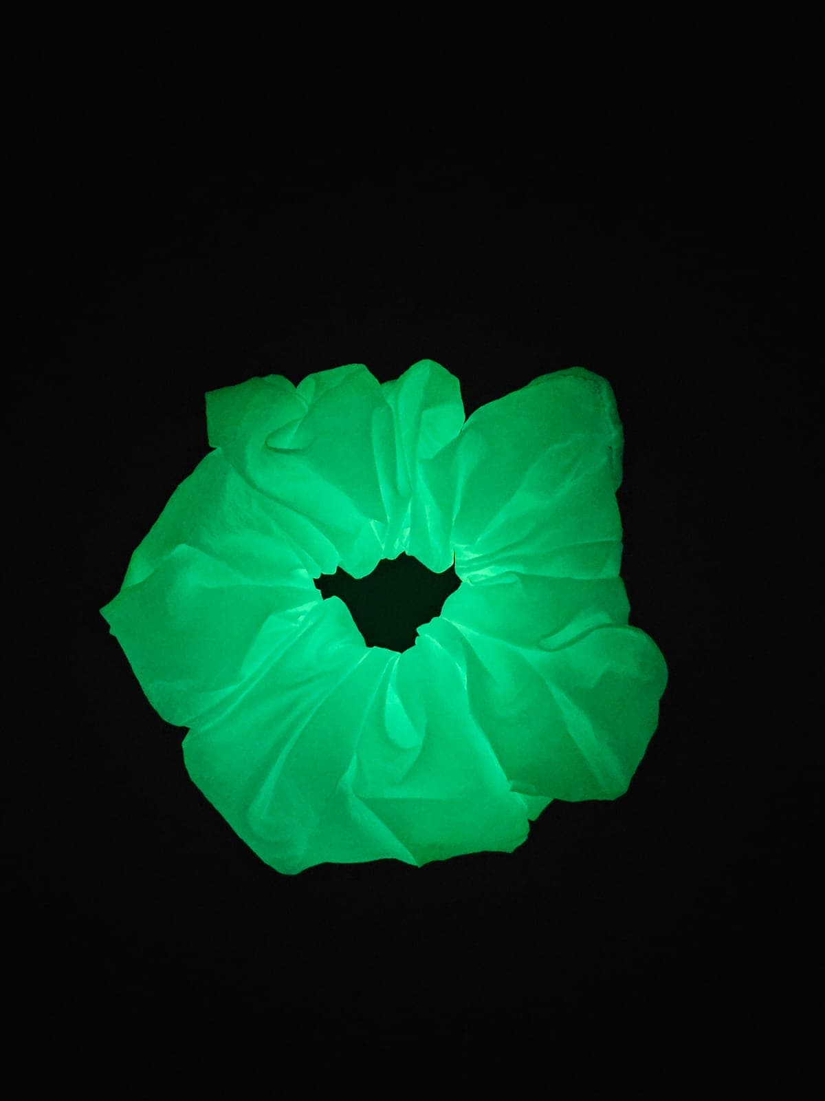 Glow In The Dark Scrunchie