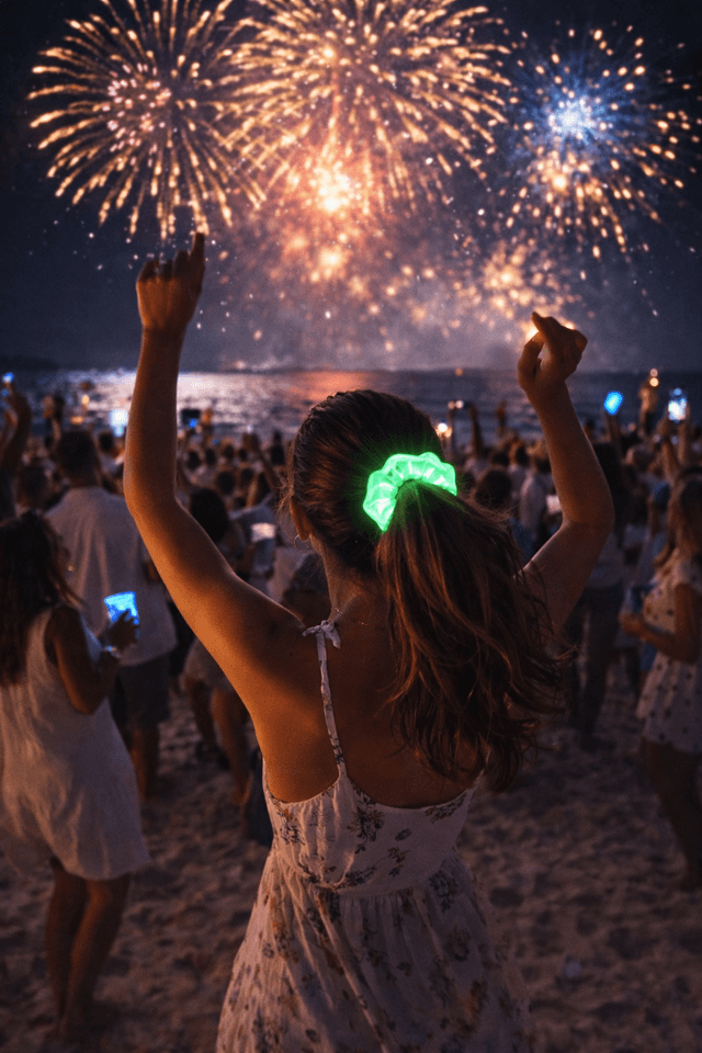 Glow In The Dark Scrunchie 5