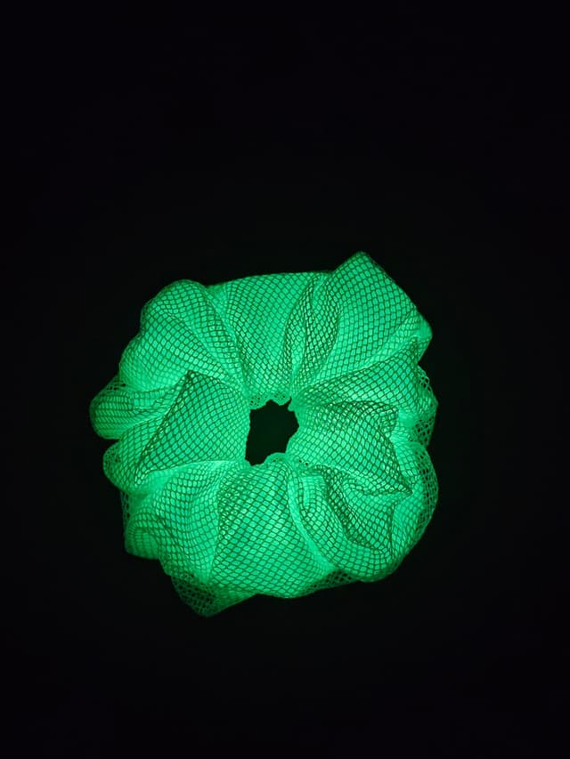 Glow In The Dark Scrunchie 7