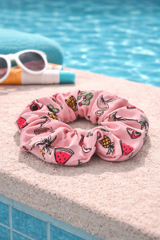 Swim Scrunchie Summer Princess 5