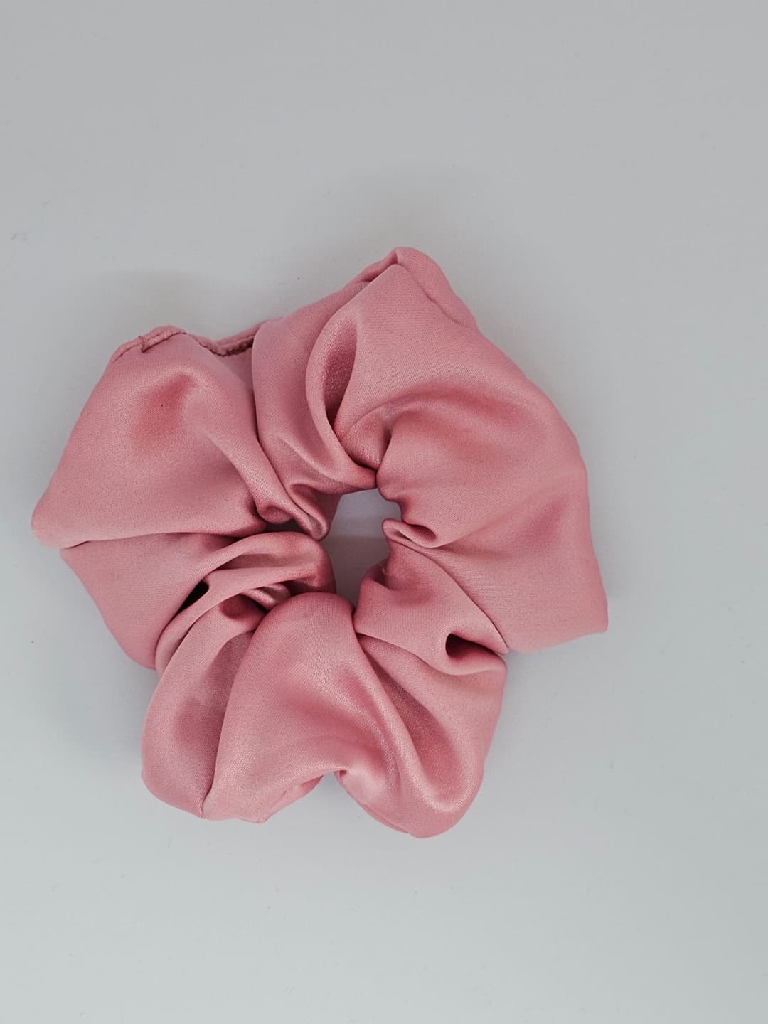 Silk Satin Scrunchie Baby Pink