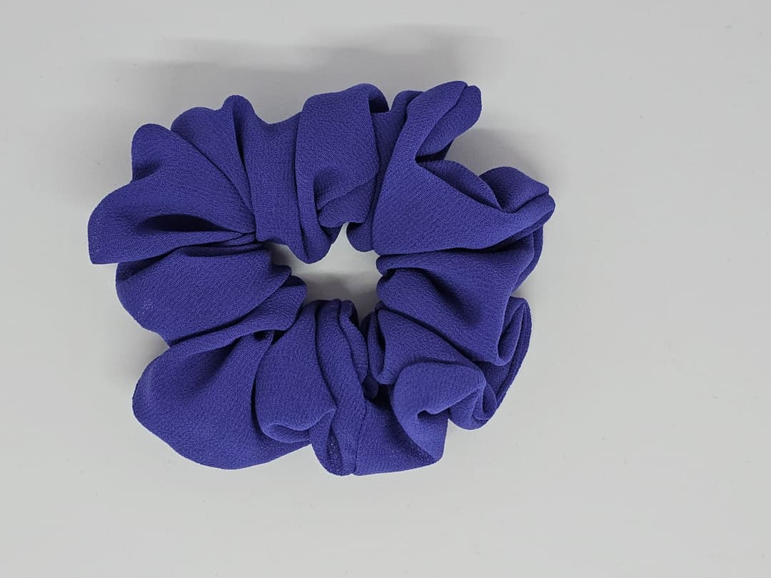 Zero Waste Scrunchie Deep Purple