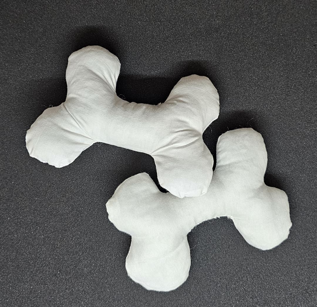 X Small Bone Plush Toy
