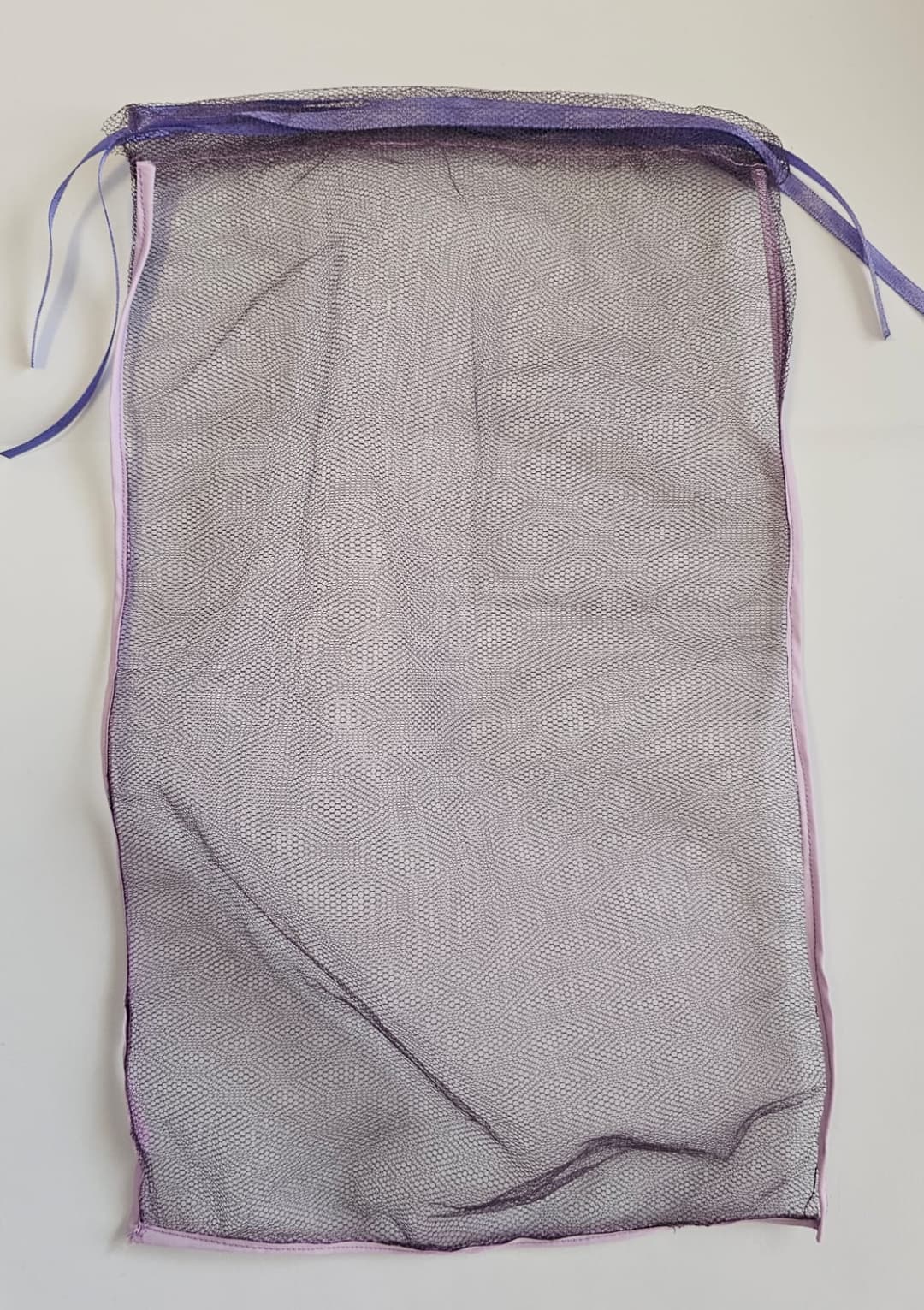 Mesh Drawstring Bag Lavender
