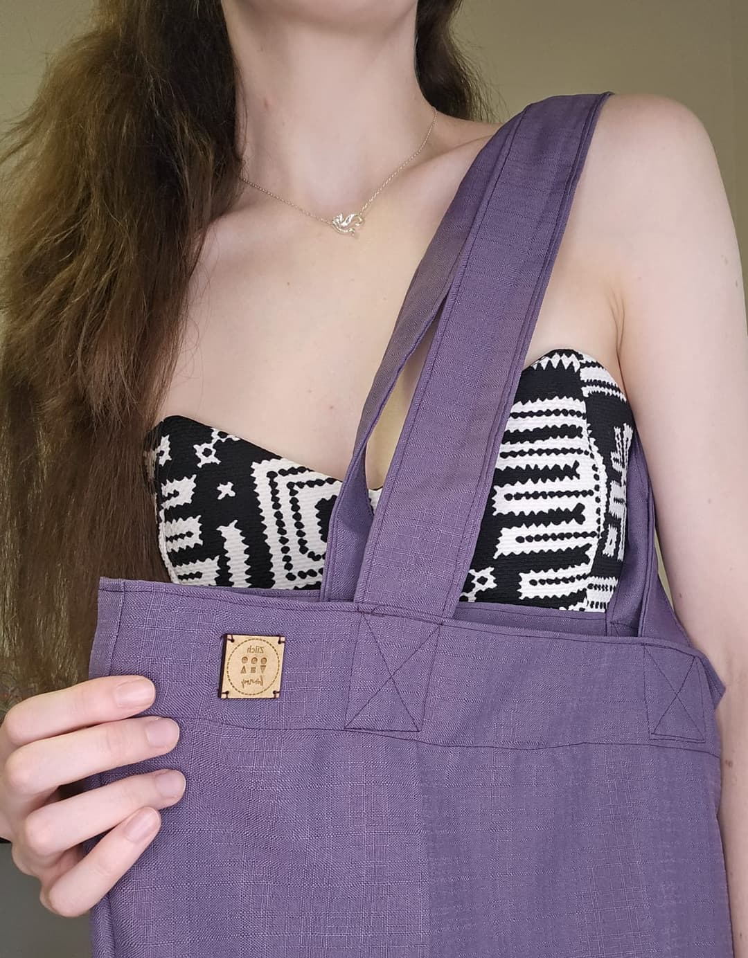 Purple Tote Bag