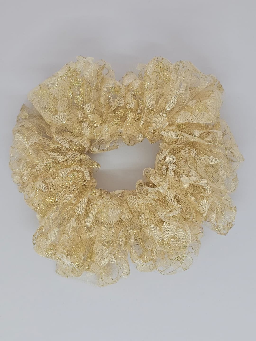 Zero Waste Scrunchie Golden Goddess