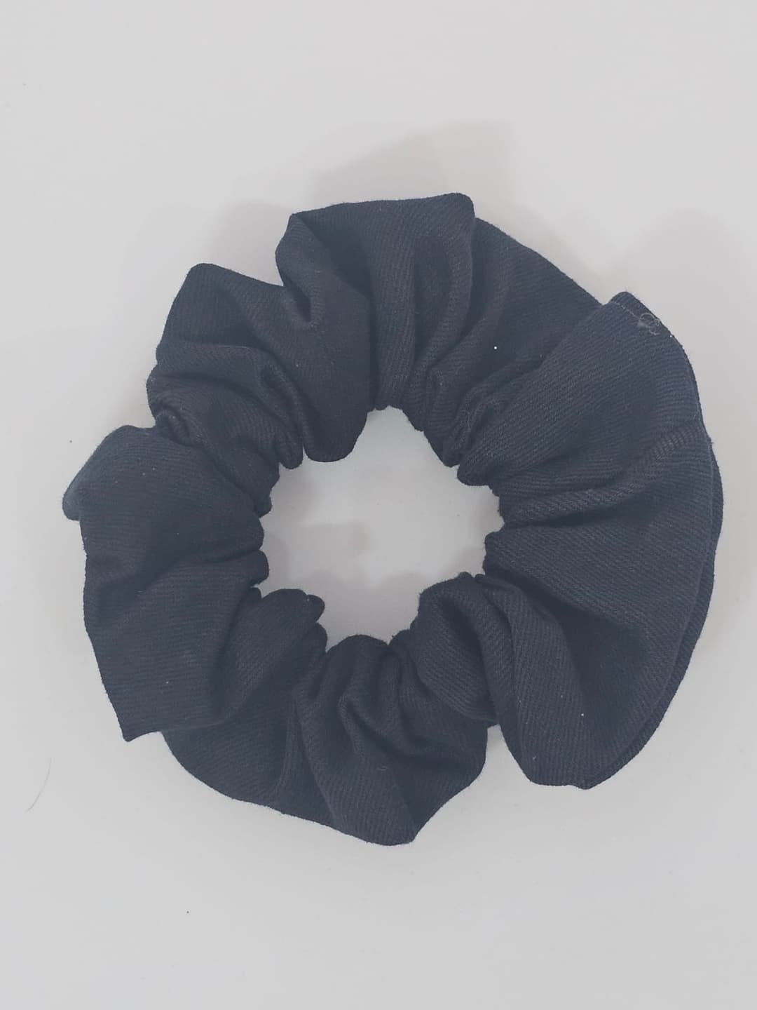 Zero Waste Scrunchie Denim Black